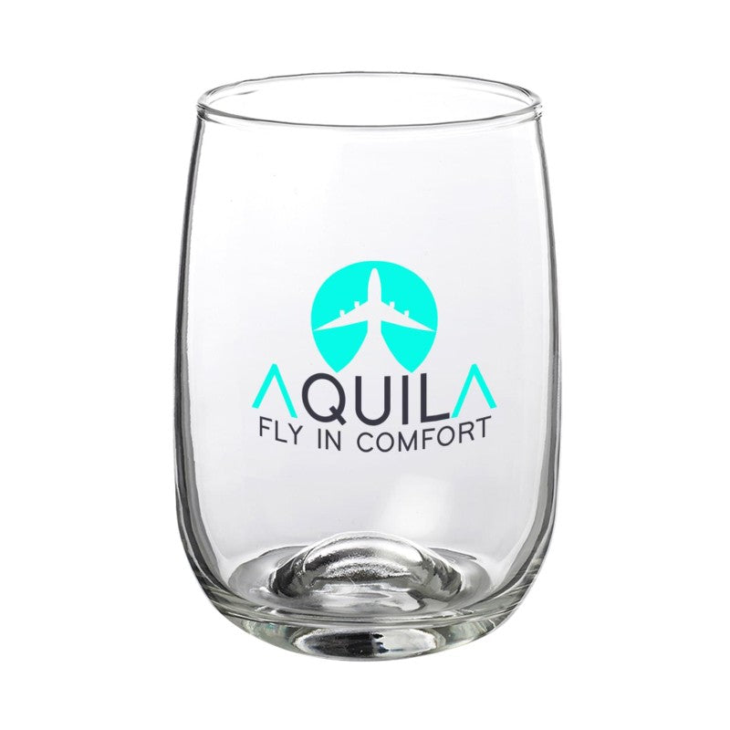 IDP-GW12-2 | 12 oz. Crystal Glass (2 Color Imprint)