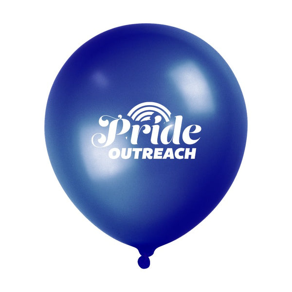 IDP-LB9C-1 | 9" Chrome Latex Balloon (1 Color Imprint)