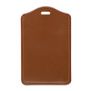 IDP-LVBH | Faux Leather Premium Badge Holder (Vertical)
