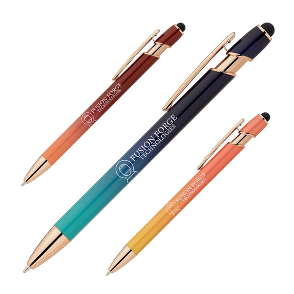 IDP-MSW | Orbita Ombre Rose Gold Metal Pen (Engraved Imprint)