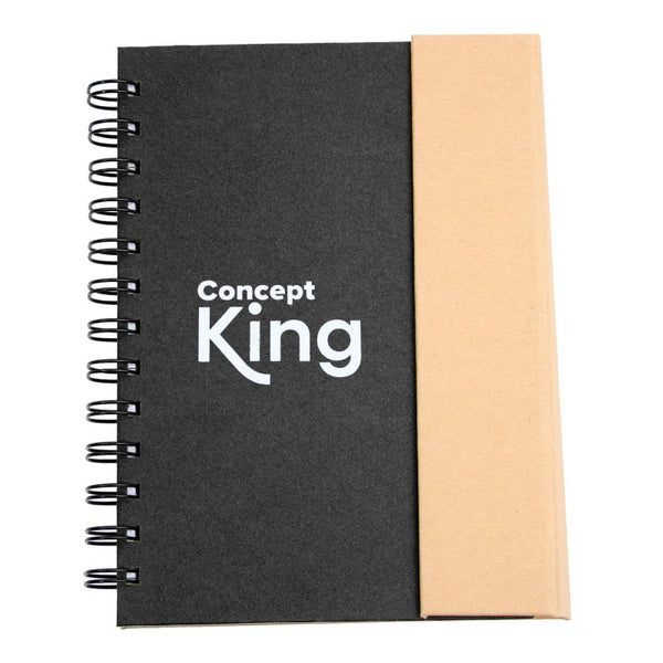 IDP-NP01-1 | Eco-Friendly Dual Toned Notebook (1 Color Imprint)