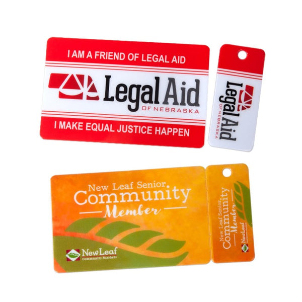 IDP-PCKT | Plastic Card with Key Tag