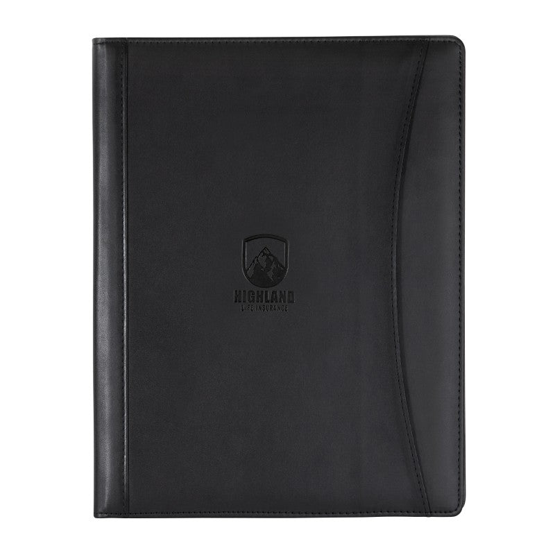IDP-PF03 | The Assistant Black Leather Portfolio