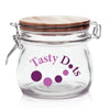 IDP-SJ16-2 | 16 oz. Hearty Glass Storage Jar (2 Color Imprint)