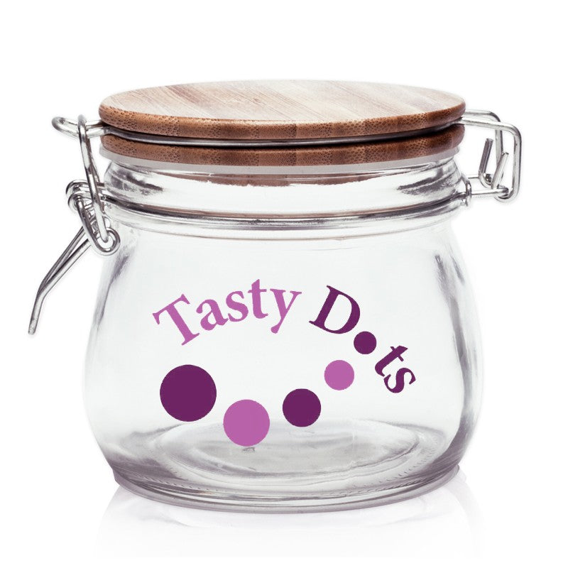 IDP-SJ16-2 | 16 oz. Hearty Glass Storage Jar (2 Color Imprint)