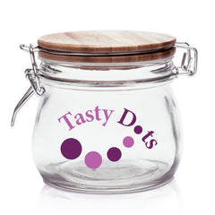 IDP-SJ16-2 | 16 oz. Hearty Glass Storage Jar (2 Color Imprint)
