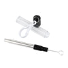 IDP-STRAW2-F | Retractable Metal Straw with Cleaner (Full Color Imprint)