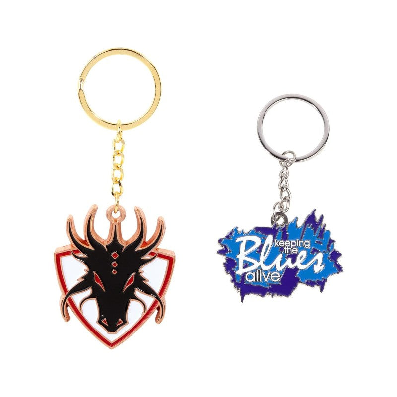 KC-1-2 | 2" Soft Enamel Keychain (1 Sided)