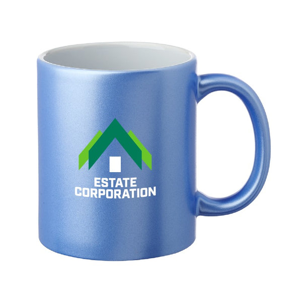 MCCM-F | 11 oz. Metallic Custom Mug (Full Color Imprint)