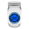 MJSC16-F | 16 oz. Mason Jar Storage Container (Full Color Imprint)