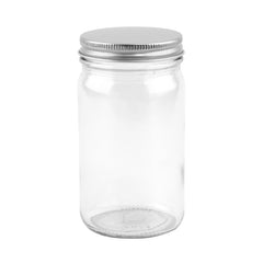 MJSC8-E | 8 oz. Mason Jar Storage Container (Engraved Imprint)