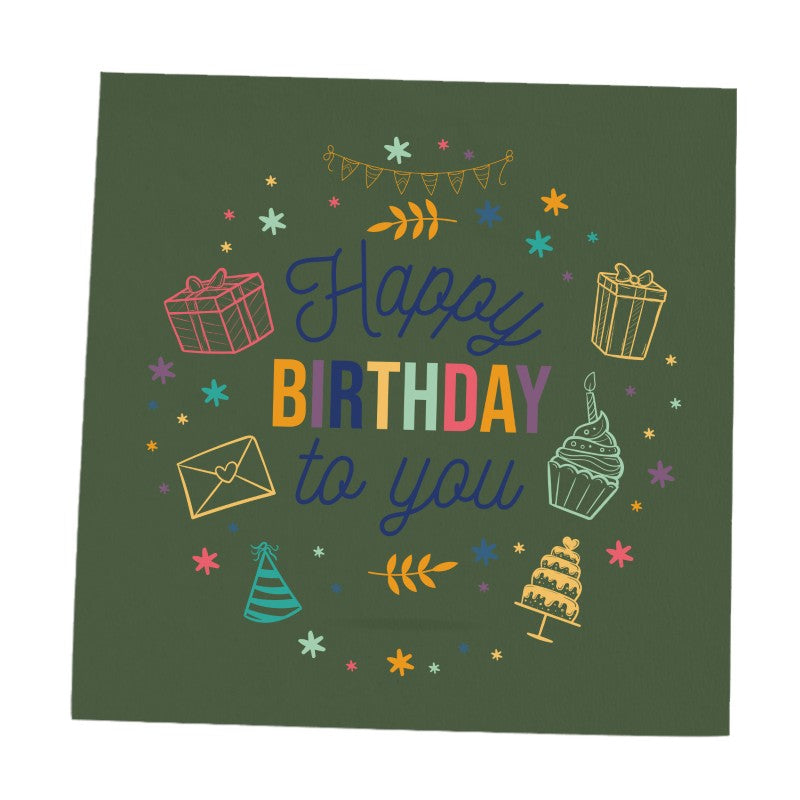 NK552P | 5" x 5" Cocktail Napkin (2-Ply)