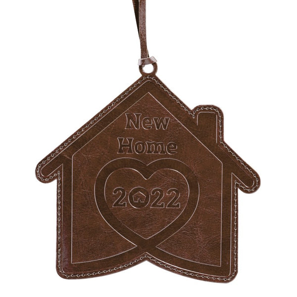 ORN-L-5 | 5" Leather Ornament