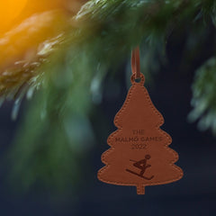 ORN-L-5 | 5" Leather Ornament
