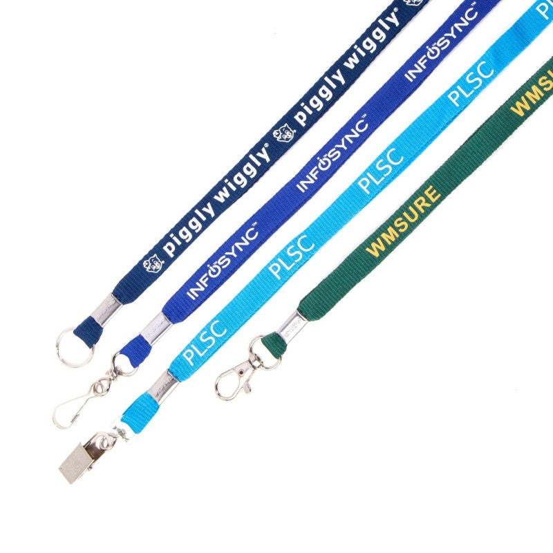 PB-12 | 1/2" Pricebuster Flat Polyester Lanyard