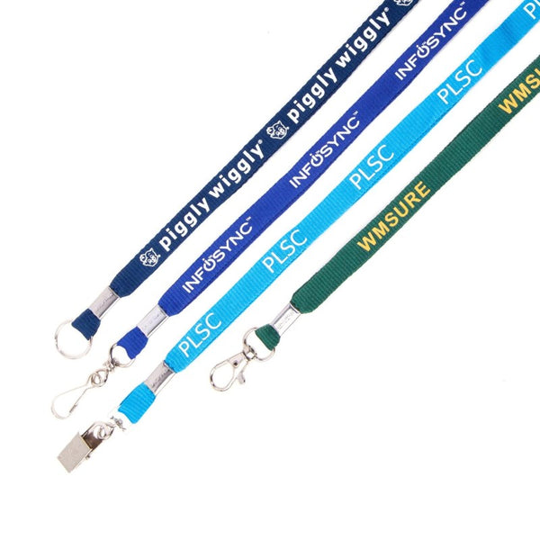 PB-12 | 1/2" Pricebuster Flat Polyester Lanyard