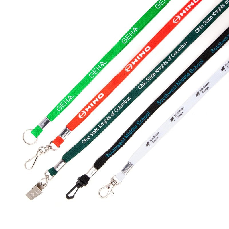 PB-38 | 3/8" Pricebuster Flat Polyester Lanyard