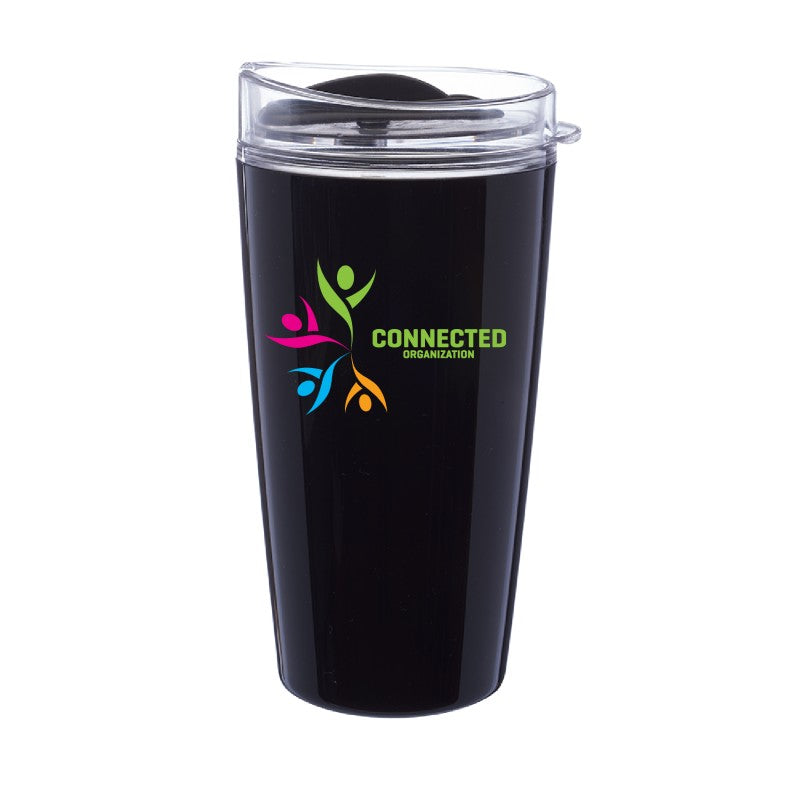 PL16-F | 16 oz. Thumb Slide Coffee Tumbler (Full Color Imprint)