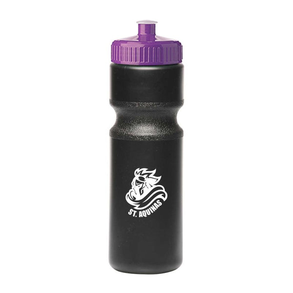 PL28-1 | 28 oz. Push-Cap Plastic Water Bottle (1 Color Imprint)
