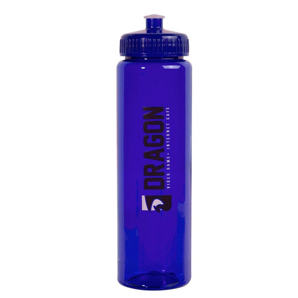 PL32-2 | 32 oz. Color Gloss Water Bottle (2 Color Imprint)