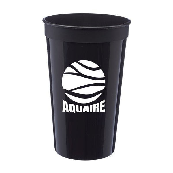 PLSC22-1 | 22 oz. Fantastic Plastic Stadium Cup (1 Color Imprint)