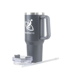 PTM40-1 | 40 oz. Pinnacle Stainless Steel Travel Mug (1 Color Imprint)