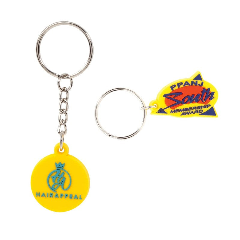 PVC-KT-2D-1 | 1" PVC Keychain (2D)