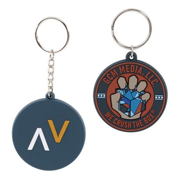 PVC-KT-2D-2 | 2" PVC Keychain (2D)