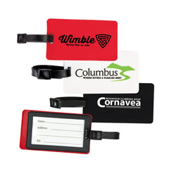 PVC-LT-35X25 | 3.5" x 2.5" PVC Luggage Tag