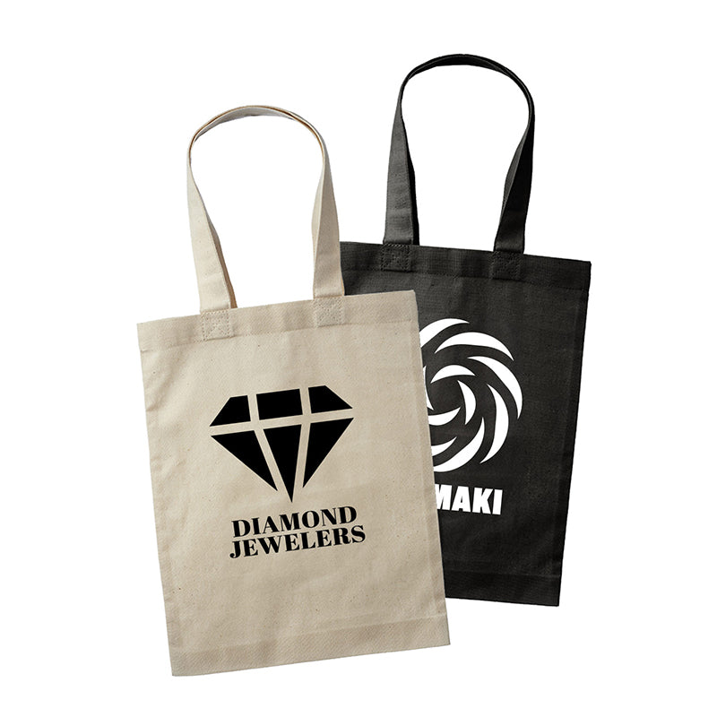RNGB-1 | Rectangle Natural Cotton Fiber Gift Bag (1 Color Imprint)