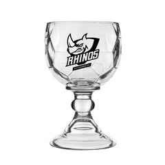 SBGC21-1 | 21 oz. Soccer Bottomed Glass Chalice (1 Color Imprint)