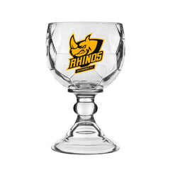 SBGC21-2 | 21 oz. Soccer Bottomed Glass Chalice (2 Color Imprint)