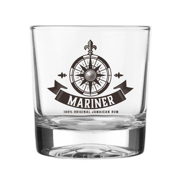 SBWG11-1 | 11 oz. Soccer Bottomed Whiskey Glass (1 Color Imprint)
