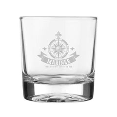 SBWG11-E | 11 oz. Soccer Bottomed Whiskey Glass (Engraved Imprint)