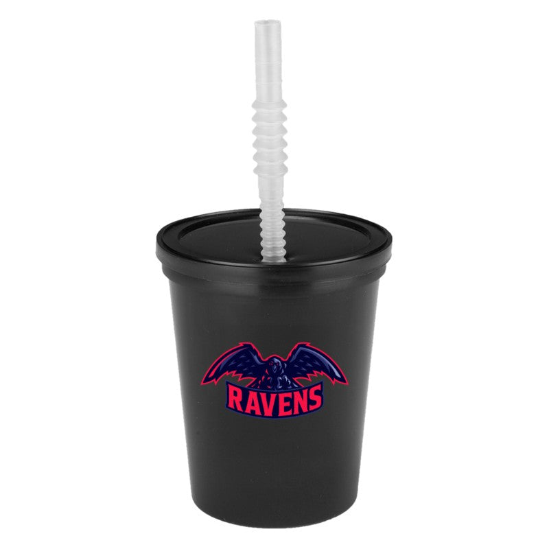 SC16-F | 16 oz. Little Sippy Stadium Cup (Full Color Imprint)