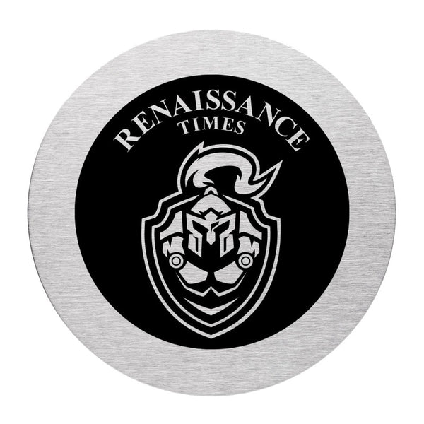 SCR-COAST-1 | Round Stainless Steel Coaster (1 Color Imprint)