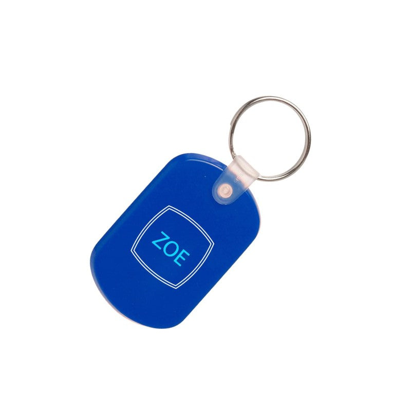 SPKT-2 | Soft Plastic Key Tag (2 Color Imprint)