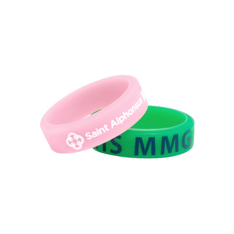 SR-14-SS | 1/4" Silk-Screened Silicone Ring