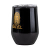 ST12-2 | 12 oz. Divvy Stainless Steel Stemless Wine Glass (2 Color Imprint)
