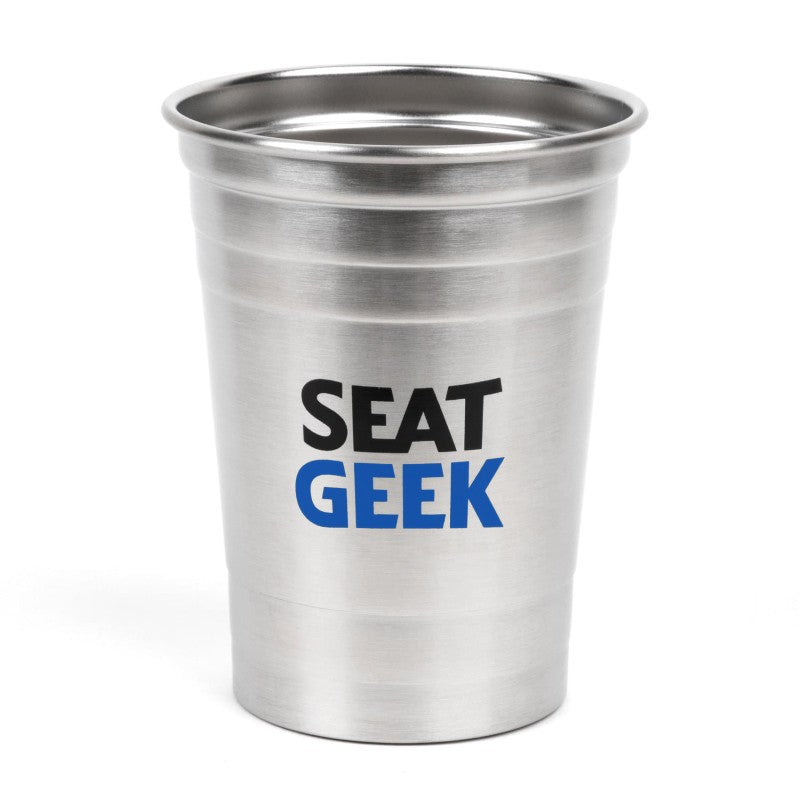 STBC-2 | 16 oz. Hop Stainless Steel Beer Cup (2 Color Imprint)