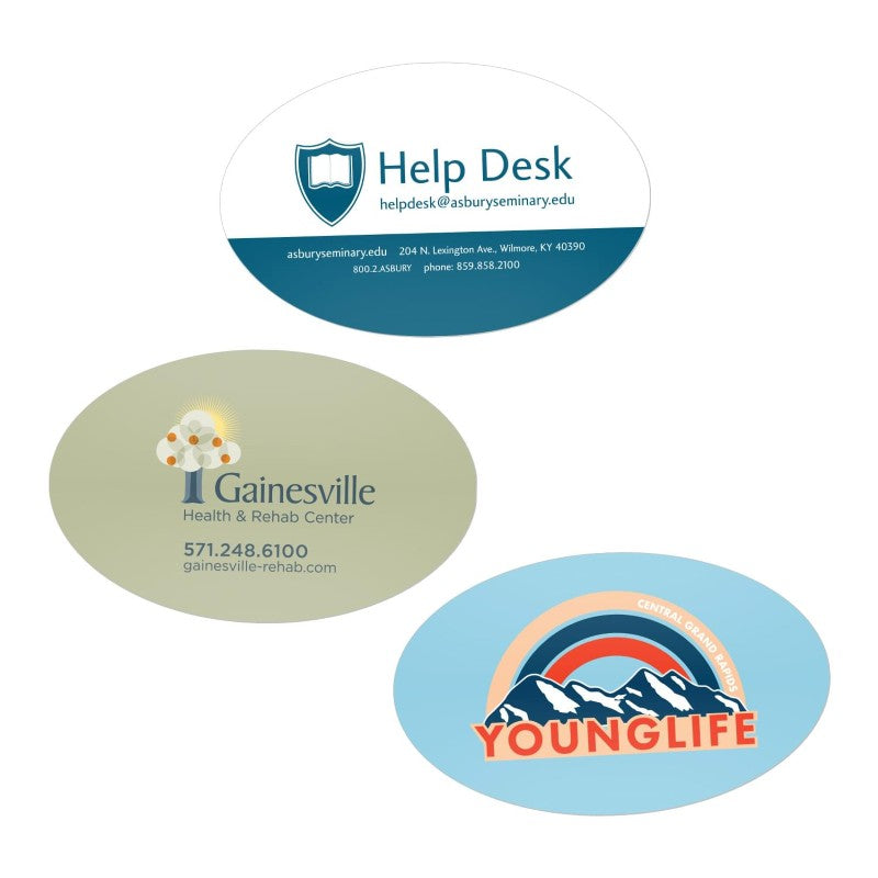 STOV-15X25 | 1.5" x 2.5" Oval Sticker