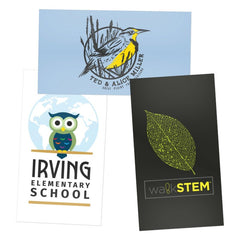 STRT-5X9 | 5" x 9" Rectangle Sticker