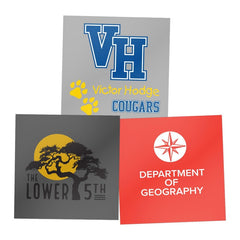 STWP-SQ-5X5 | 5" Square Water-Resistant Sticker
