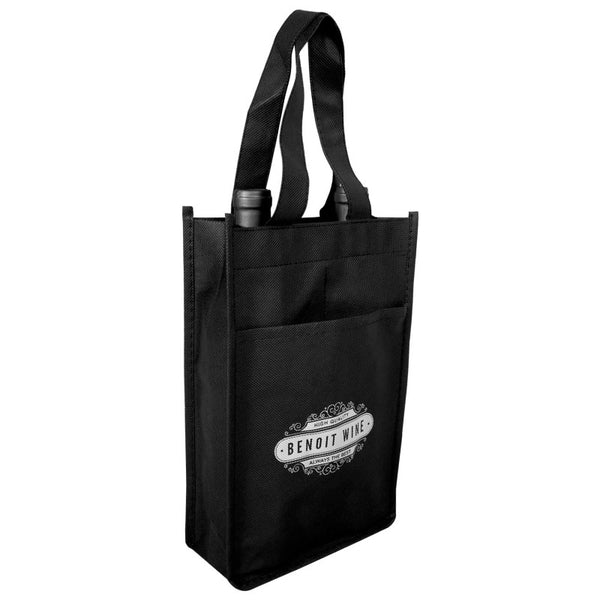 T-BQT-1 | Bouquet Non-Woven Wine Bag (1 Color Imprint)