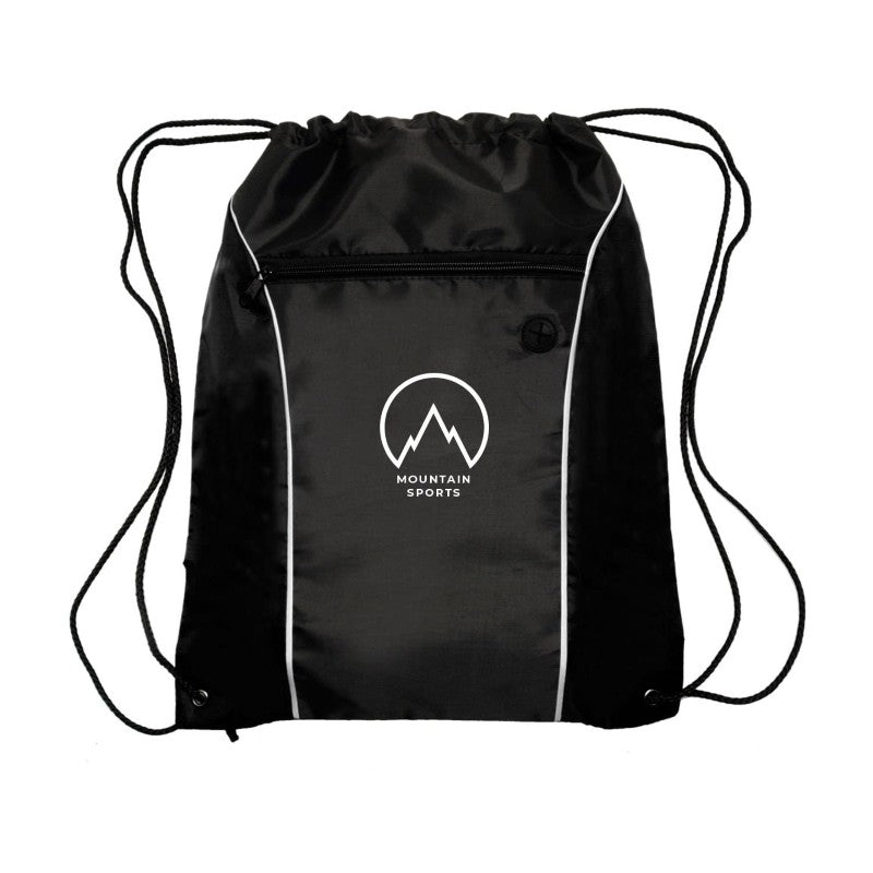 T-COLF-1 | Color Flash Drawstring Backpack (1 Color Imprint)
