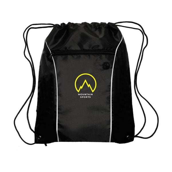 T-COLF-2 | Color Flash Drawstring Backpack (2 Color Imprint)