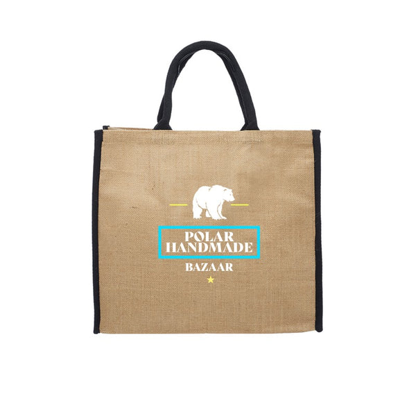 T-ECOVJ-F | Eco Valley Jute Tote Bag (Full Color Imprint)