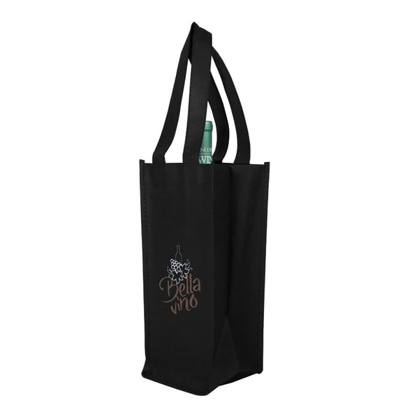 T-HOS-2 | Hospitality Non-Woven Wine Bag (2 Color Imprint)