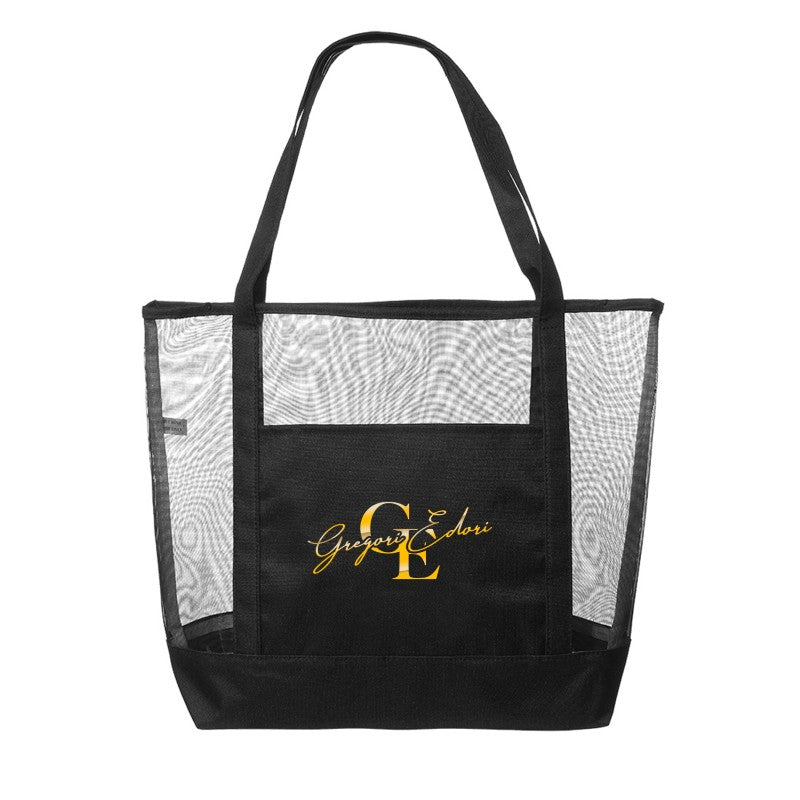 T-LMB-F | Lauderdale Mesh Beach Bag (Full Color Imprint)