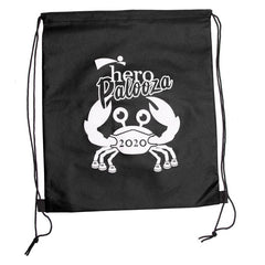 T-WAND-1 | Wanderlust Non-Woven Drawstring Backpack (1 Color Imprint)